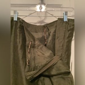 Dark Gray Linen Pants
